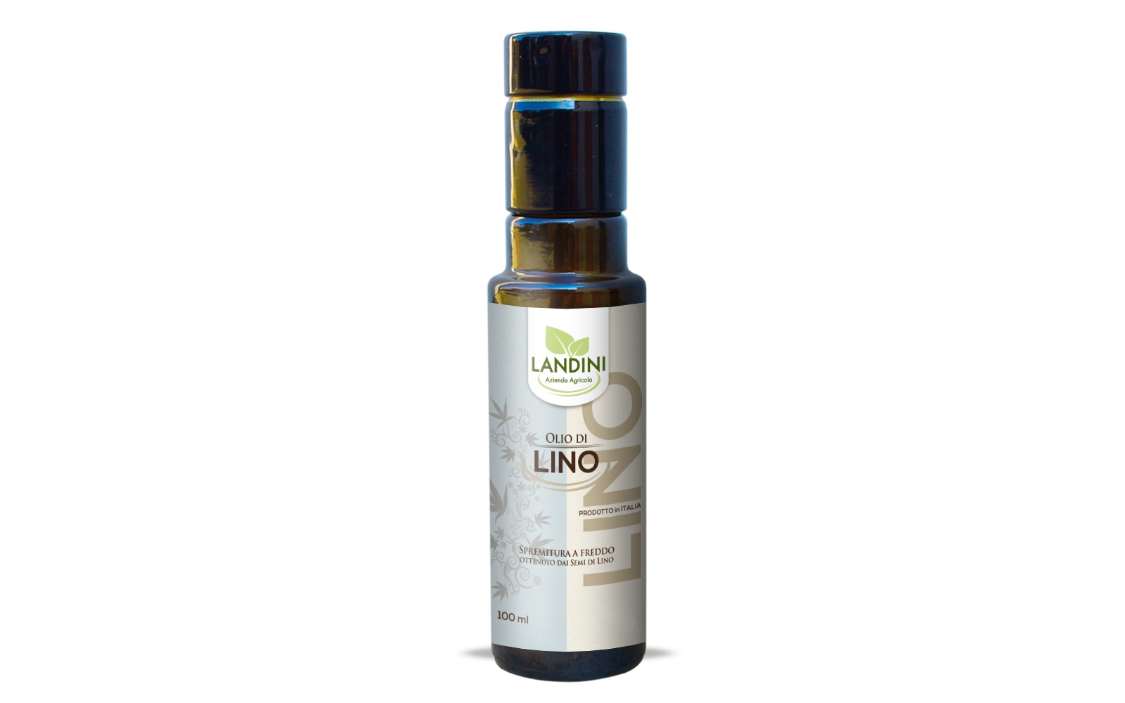 Olio di semi di lino (n.3 bottiglie 100ml cad) – Azienda Agricola Landini